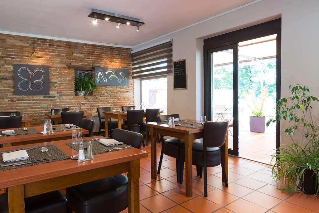 Hotel Le Barry, Toulouse Nord 格拉登图尔 餐厅 照片